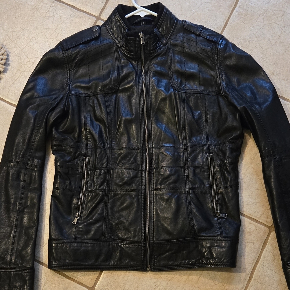 Guess Genuine leather jacket
